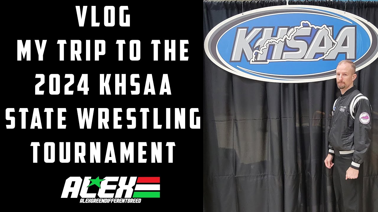 VLOG - My Trip to the 2024 KHSAA State Wrestling Tournament