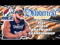2022 WORLD BRATWURST EATING CHAMPIONSHIP - ZINZINNATI OKTOBERFEST - NEW WORLD RECORD