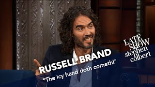 Russell Brand Puts His Spin On The 12-Step Program