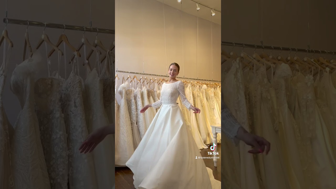 #weddingdresses for the modest #bride 💜 Which style is your favorite?