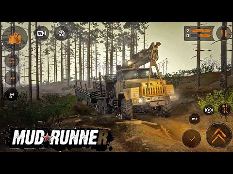 MudRunner Mobile (by FOCUS HOME INTERACTIVE) - iOS /Android - ULTRA GRAPHIC Gameplay - YouTube