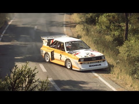 Audi Quattro E2 World Record - DiRT Rally 2.0 - Ascenso por valle el Gualet