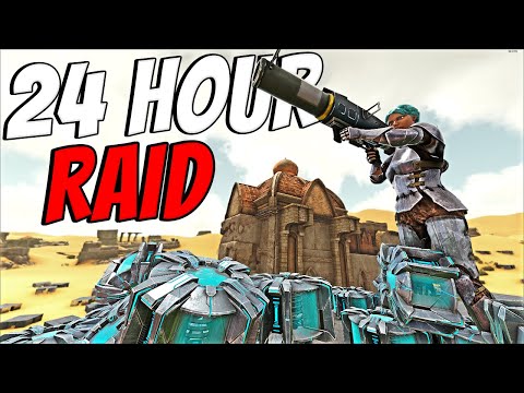 How I Spent 24 Hours RAIDING Church Cave - Ark