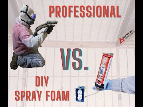 The Great Debate: DIY Spray Foam vs. Professional Installation