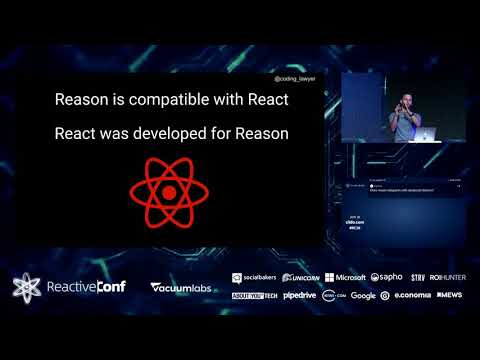 David Kopal - Write Better React with ReasonML (lightning talk, ReactiveConf 2018)