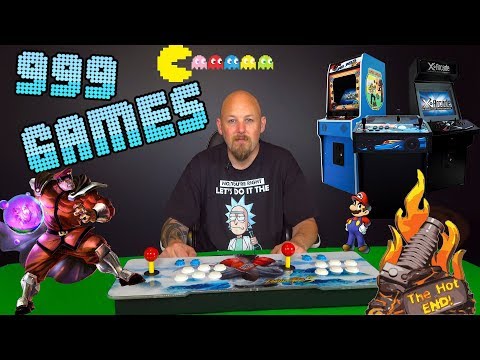LATEST Pandoras Box 5S Video Game Arcade Console Review - 999 Games Included!