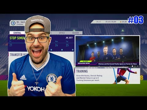 OMG REUS TO CHELSEA FOR 63,000,000!! - FIFA 18 CHELSEA CAREER MODE #03