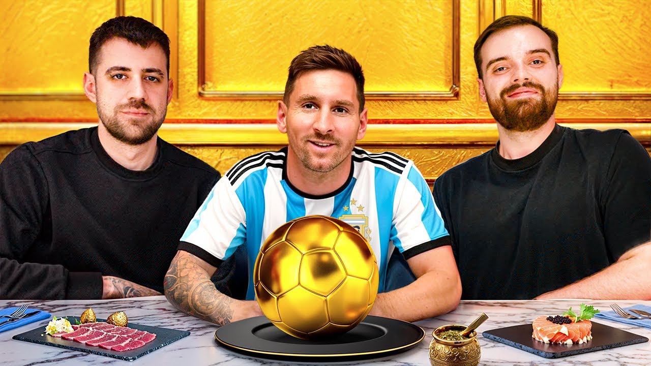 Probé el Restaurante de Messi con Auronplay