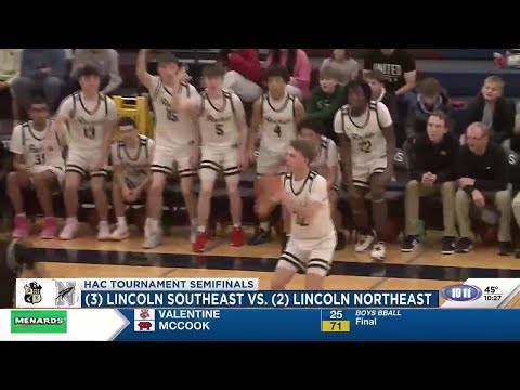 HIGHLIGHTS: HAC Boys Basketball Semifinals (1-30-25)