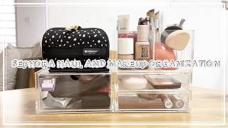 Unboxing My Sephora Purchases & Organizing My Makeup｜ 買ったら見直す派。Sephora購入品開封とコスメ収納記録