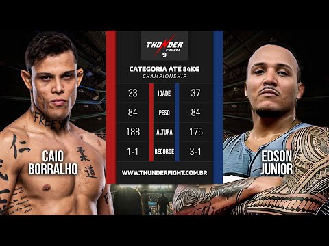 Full Fight – Caio Borralho vs. Edson Junior | Thunder Fight 9