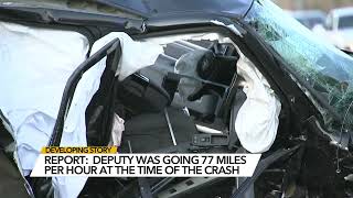 Report: Harnett Co. deputy going 95 mph at time of deadly crash