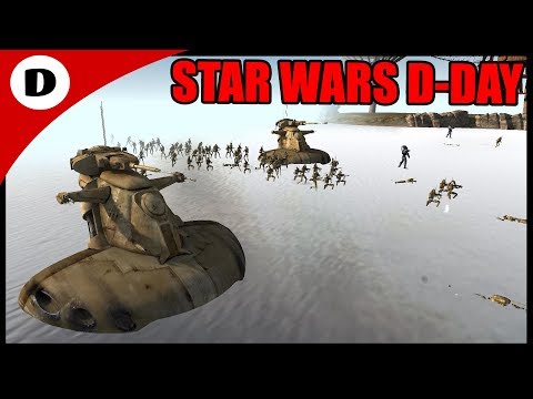 AMPHIBIOUS STAR WARS INVASION ~ Commander Appo's Defense - Men of War Star Wars Mod