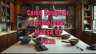 Como Congelar e Armazenar Massa de Pizza!
