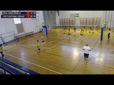 29.5.2022., PH KADETKINJE, ZA 11. MJESTO, ŽOK CRIKVENICA - OK FUNTANA VRSAR