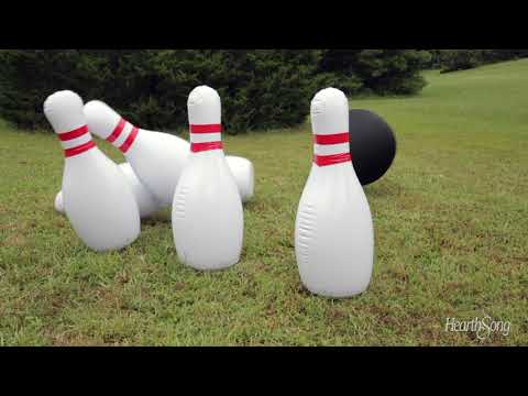 Giant Inflatable Bowling Set