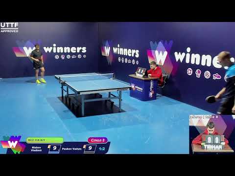 Riabov Vladimir - Paukov Vadym.WINners CUP Table Tennis 8 13.12.2020 14:45
