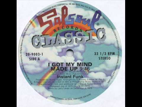 Instant Funk - I Got My Mind Made Up (Larry Levan mix)
