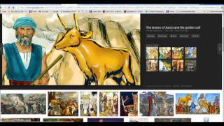 Google Doodle Trump Aarons Staff Buds  Golden Calf Deception Illuminati Freemason Symbolism