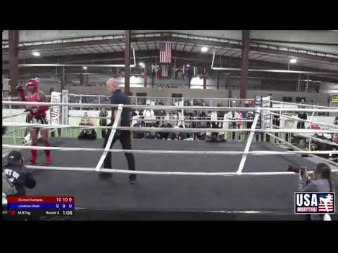 Round 3 of my semifinal fight at the world games qualifier vs Johnny O’Neil of boxing works 💪🏽