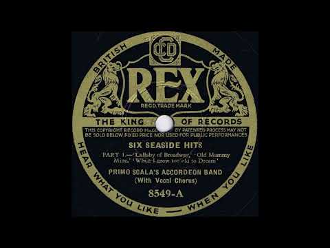 Primo Scala's Accordeon Band - Six Seaside Hits, Parts 1 & 2 (1935)