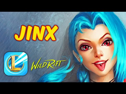 Wild Rift - Jinx (Marksman) Guide & Tips | LoL Mobile Highlights