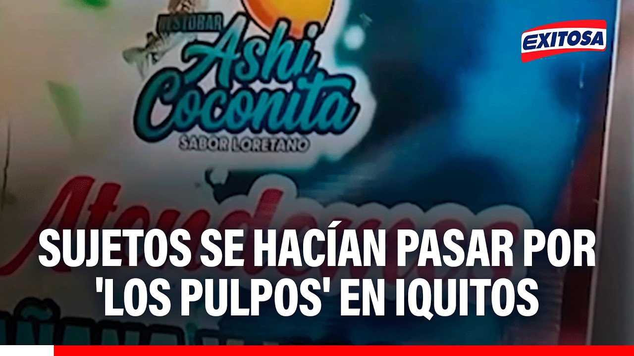 🔴🔵 Sujetos que hacían pasar por integrantes de banda criminal fueron capturados en cevichería