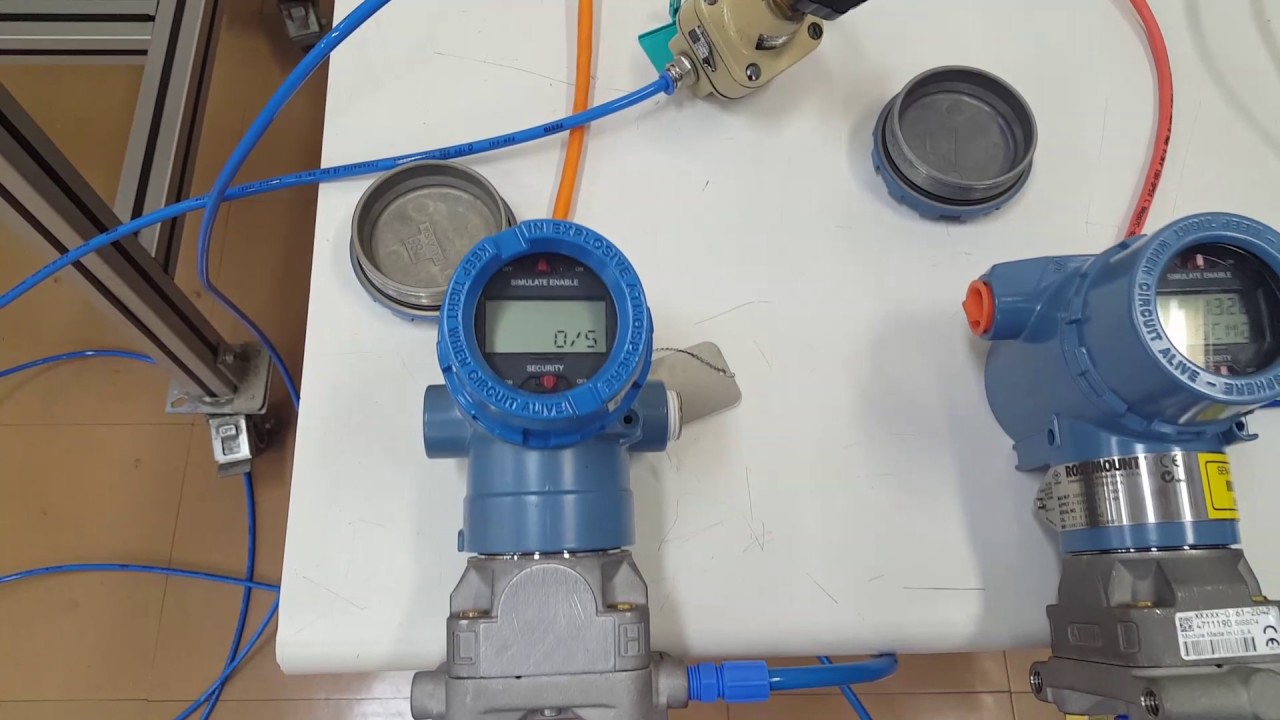 Redes Industriais - Configuração de transmissores da Emerson Profibus PA - Rosemount 2051 e 3051