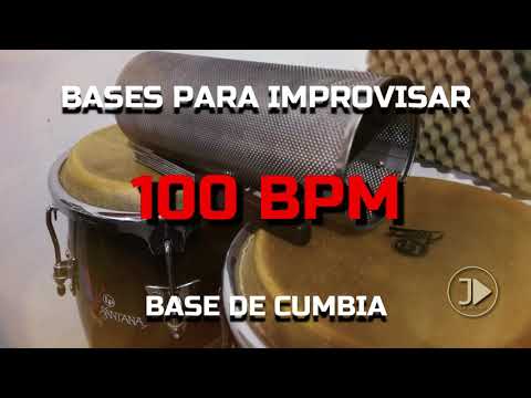 Base de CUMBIA | 100 Bpm 🥁 | Para Improvisar/Practicar 🔥