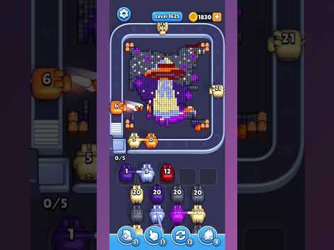 Walkthrough de Pixel Flow Nivel 1625