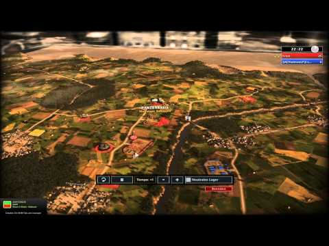R.U.S.E Gameplay Commentary German - The 5Base Push / Anno vs Frost