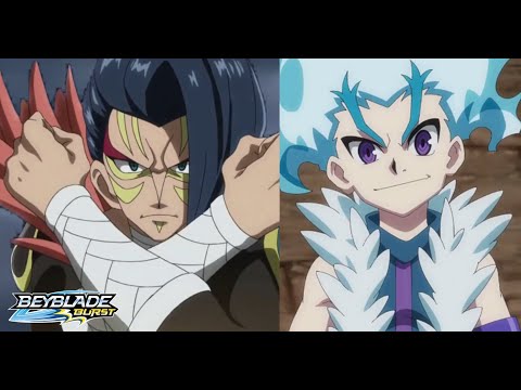 Beyblade Burst Lui VS Arthur Eng-Dub