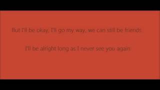 Long As I Never See You Again - Kellie Pickler (Lyrics On Screen)