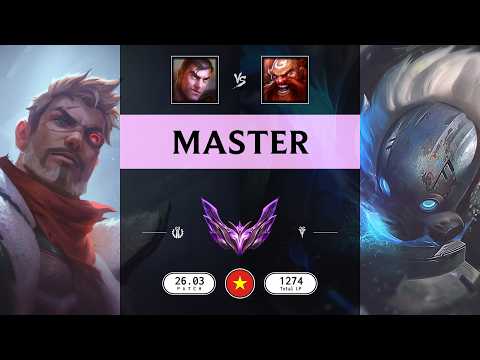 Master Match: Jayce vs Gragas - VN server Patch 26.03