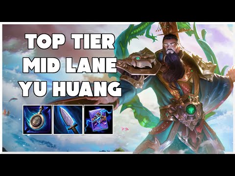 Don't Sleep on Yu Huang Mid & His Crazy Damage | Yu Huang Build