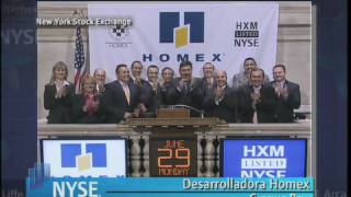 29 June 2009 NYSE Closing Bell Desarrolladora