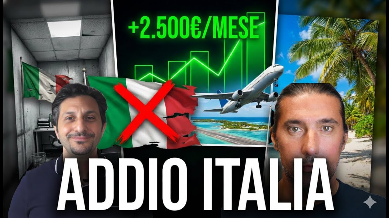 GUADAGNARE 7.500€ al mese all'ESTERO: La VITA oltre il sistema ITALIANO con @nonlavorare