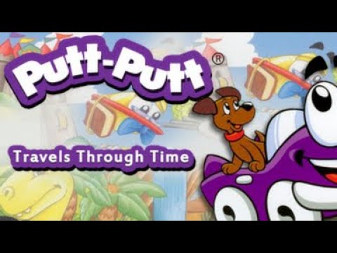 Putt Putt Travels Through Time - Full Gameplay Walkthrough Longplay No Commentary