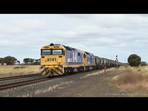 7737V Pacific National Grain Train - PoathTV Australian Railways