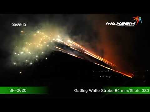 Gatling White Strobe 380 Shots - SF2021 | ULTRASFACTORY.COM
