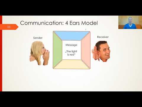 4 ears model   cut of an online presentation