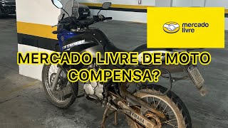 MERCADO LIVRE DE MOTO 1º DIA EM BH - COMPENSA? 