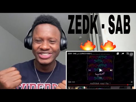 ZEDK - SAB صّب ( LYRICS VIDEO )🔥🇩🇿 | Kasha reaction