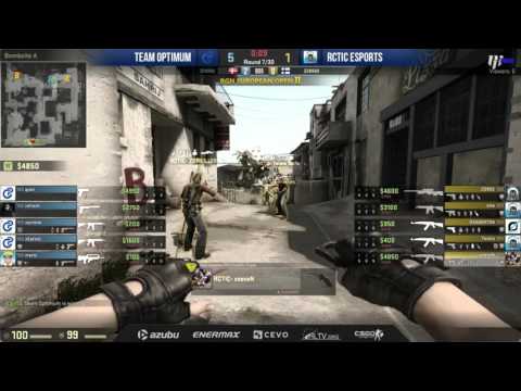 $3,200 RGN EU Open II Grand Finals   RCTIC vs Team Optimum BO5 Map 2 Dust 2