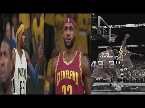 NBA 2K15 PS4 MYCAREER - Playoff CFG1 - And1 On L. James & K. Irving