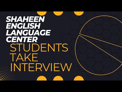 students take interview