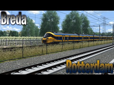 Met de ICNG van Breda naar Rotterdam!! - Train Simulator Classic
