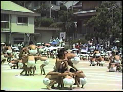 古前小学校春季大運動会1987