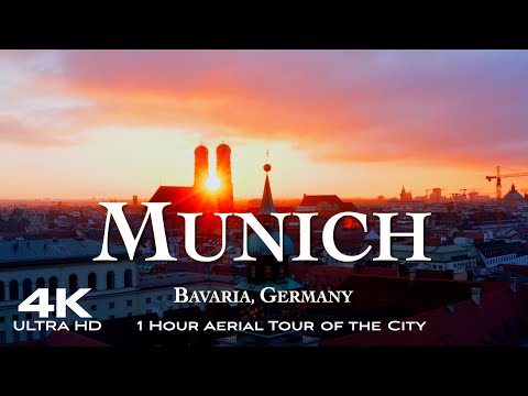 [4K] MUNICH 🇩🇪 München 2024 | 1 Hour Drone Aerial Tour | Drohne Bavaria Bayern Germany Deutschland