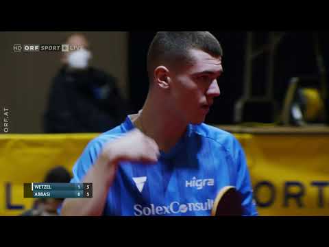 Tischtennis Herren Bundesliga Felix Wetzel vs  Amirreza Abbasi 1664243120